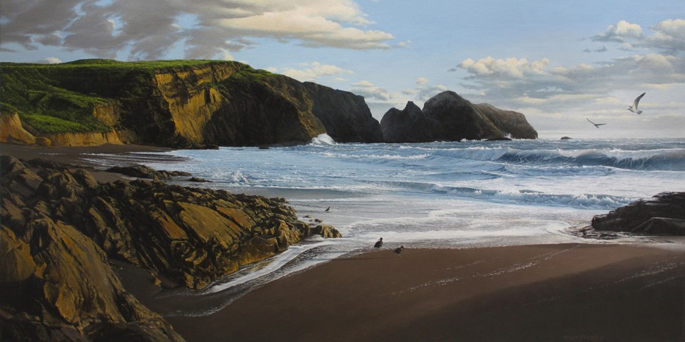 Evening at South Rodeo Beach