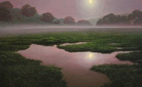 APRIL MOON, 16×20  (sold)