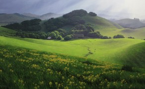 EMERGENCE OF SPRING, 24×48 (sold)