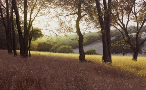 SUNDOWN AT WHISKEY RUN, 24×48  (sold)