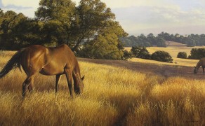 WHITNEY’S MARES, 24×48 (sold)