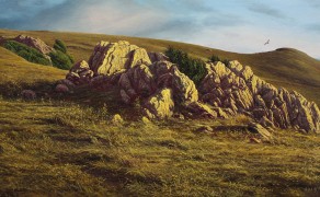 WINDSWEPT, 15×30  (available at Greenhouse Gallery, San Antonio, TX)